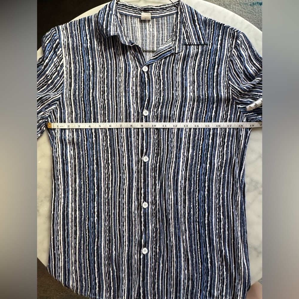 Men Medium Shein Casual Button Up Shirt NWOT - Picture 7 of 8